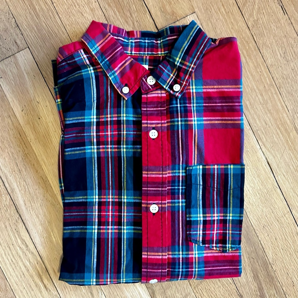Gap Kids Plaid Long Sleeve Shirt. Size XXL